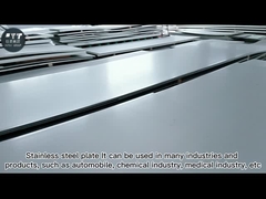 HL Gold Mirror 304 صفائح الفولاذ المقاوم للصدأ لوحة 2000mm